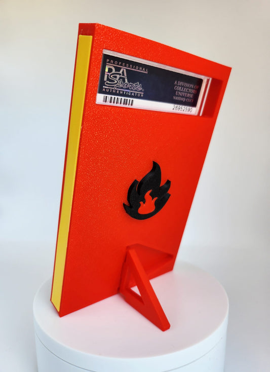 Graded Pokemon card display stand