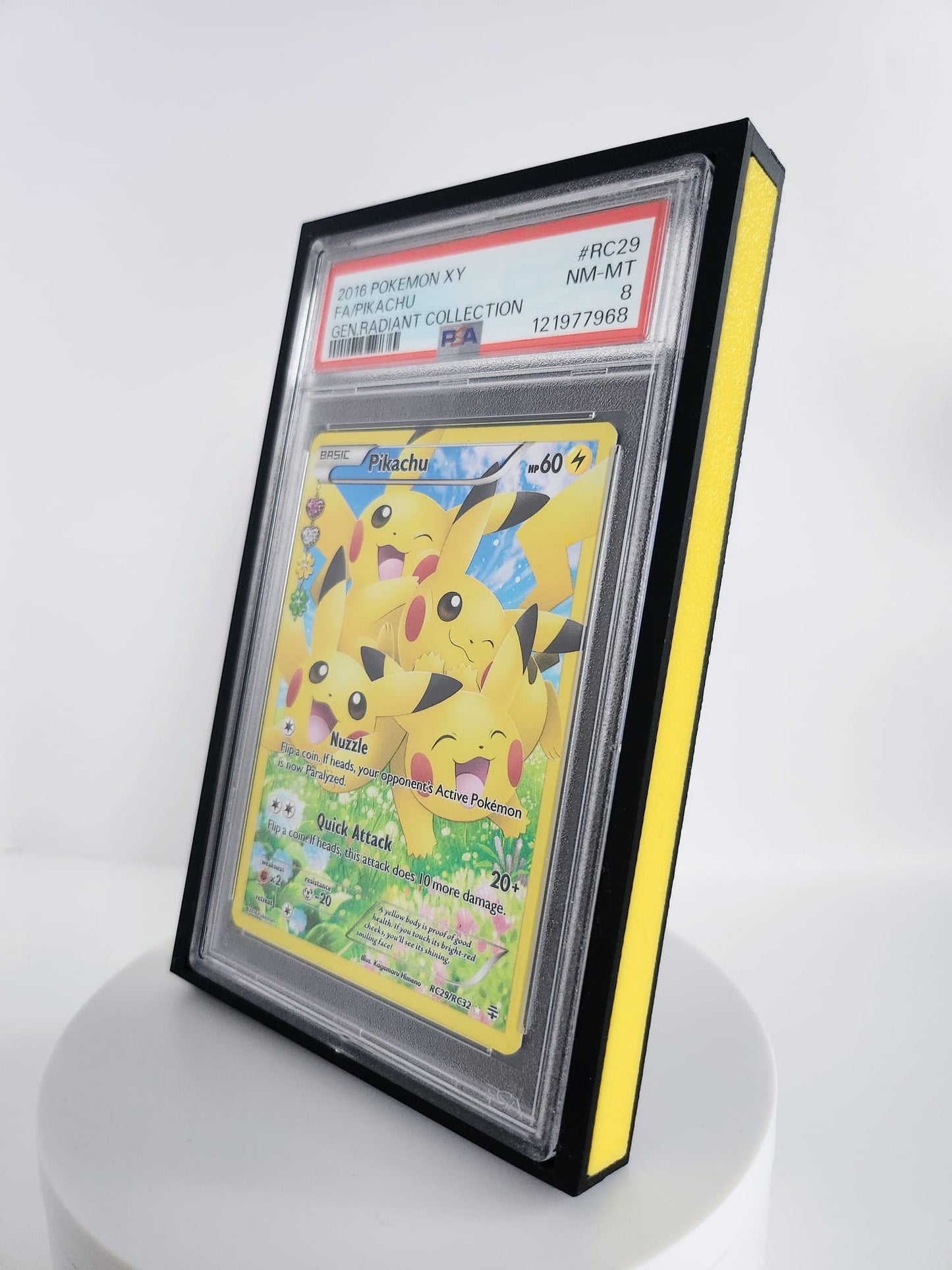 Pokémon card display stand
